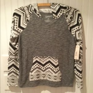 Girls Size Medium 10/12 Arizona Jeans Hoodie NWT